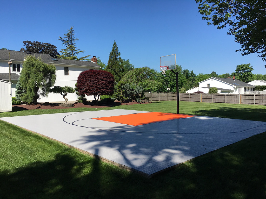 Custom Residential Backyard Basketball Courts