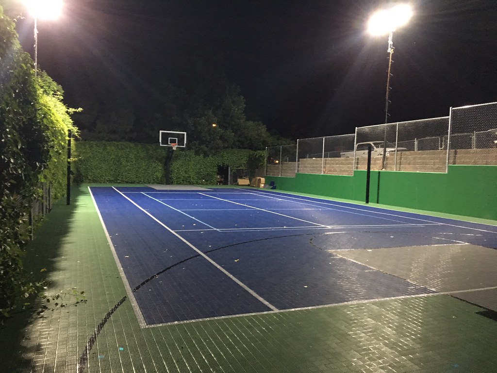 Custom Residential Backyard Basketball Courts